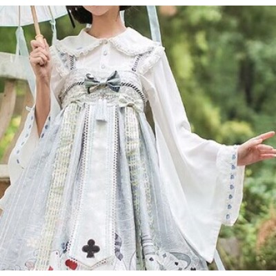 SALE! Wa Lolita BLOUSE Size L by Ocelot (C107)