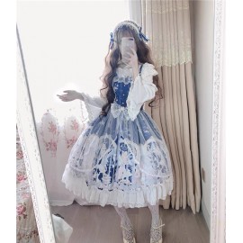 SALE! Snow Angel Lolita Dress JSK (C110)