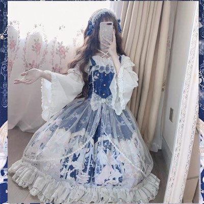 SALE! Snow Angel Lolita Dress JSK (C110)