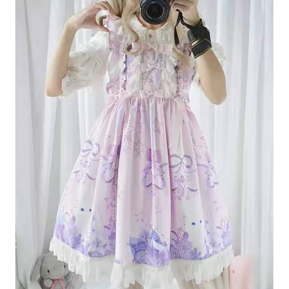 SALE! Dream Flower Sea Lolita Dress JSK (C113)