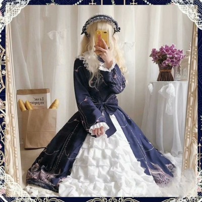 SALE! Hall of Roses Classic Lolita Dress SIZE M by Ocelot (C93)