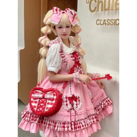SALE! Pink Sweetheart Lolita Dress by Diamond Honey (SALEB)