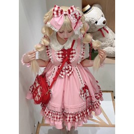 SALE! Pink Sweetheart Lolita Dress by Diamond Honey (SALEB)