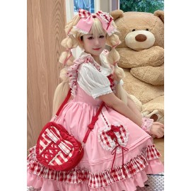 SALE! Pink Sweetheart Lolita Dress by Diamond Honey (SALEB)