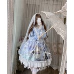 SALE! 7pc Set The Swan Princess Lolita Style Dress OP + 6 Accessories (SALECE)