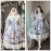 SALE! The Swan Princess Lolita Style Short Sleeve Dress OP (SALED)