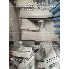 Custom Make Decora Platform Canvas Boots (CMK02)