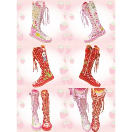 Custom Make Decora Platform Canvas Boots (CMK02)