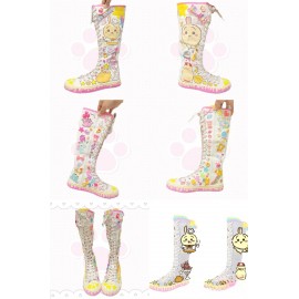 Custom Make Decora Platform Canvas Boots (CMK02)