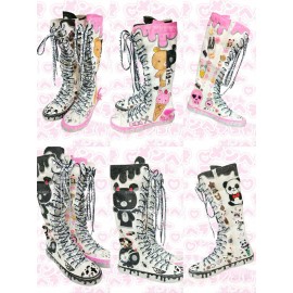 Custom Make Decora Platform Canvas Boots (CMK02)