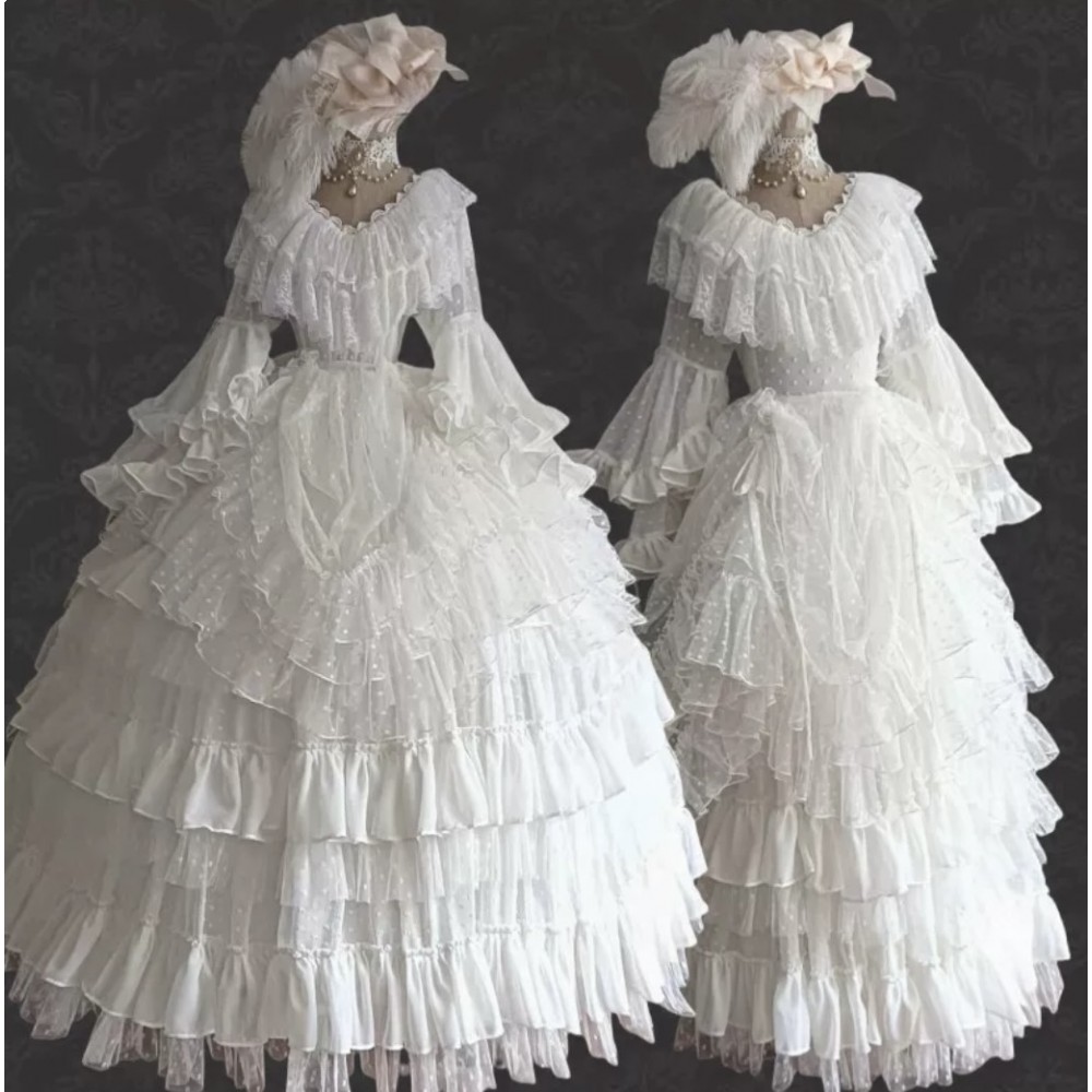 Gothic Lolita Princess Dress OP Wedding Gown (CMK05)
