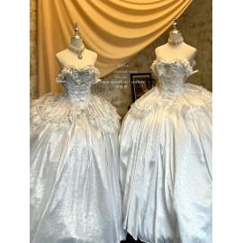 White Moonlight Lover Gown by Diamond Honey (DH140)