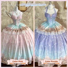 Ocean Artifact 2-Piece Set Gown by Diamond Honey (DH142)