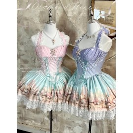 Ocean Artifact 2-Piece Set Gown by Diamond Honey (DH142)