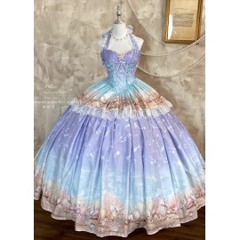 Ocean Artifact 2-Piece Set Gown by Diamond Honey (DH142)