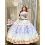 Ocean Artifact 2-Piece Set Gown by Diamond Honey (DH142)