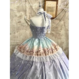 Ocean Artifact 2-Piece Set Gown by Diamond Honey (DH142)