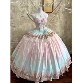 Ocean Artifact 2-Piece Set Gown by Diamond Honey (DH142)