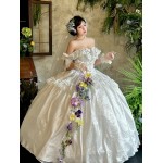 White Moonlight Lover Dress Gown by Diamond Honey (DH144)