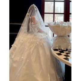 White Moonlight Lover Dress Gown by Diamond Honey (DH144)