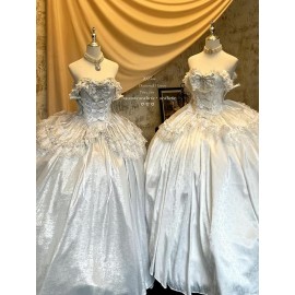 White Moonlight Lover Dress Gown by Diamond Honey (DH144)