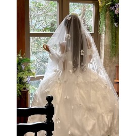 White Moonlight Lover Dress Gown by Diamond Honey (DH144)