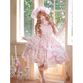 Flower Bride · Gem Princess Vintage Sweet Lolita Dress by Lolita Dream (DRM05)