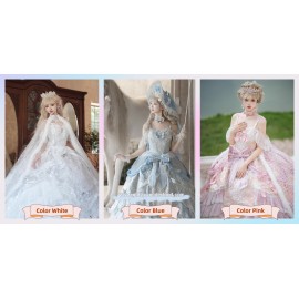 Snowflake Hime Lolita Dress Gown (GOW01)