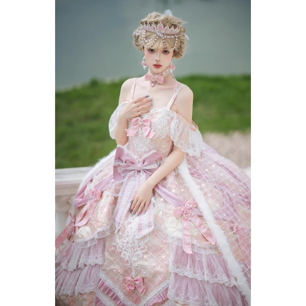 Snowflake Hime Lolita Dress Gown (GOW01)