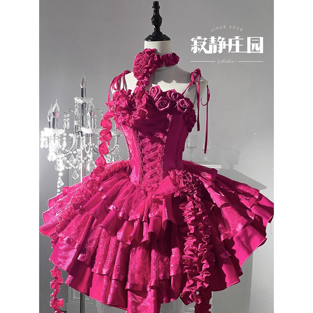 Barbie Pink Boned Dress (SMR03)