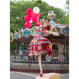 Circus Fairy Tale Opening Sweet Lolita Dress by Half Sweet (HSN02)