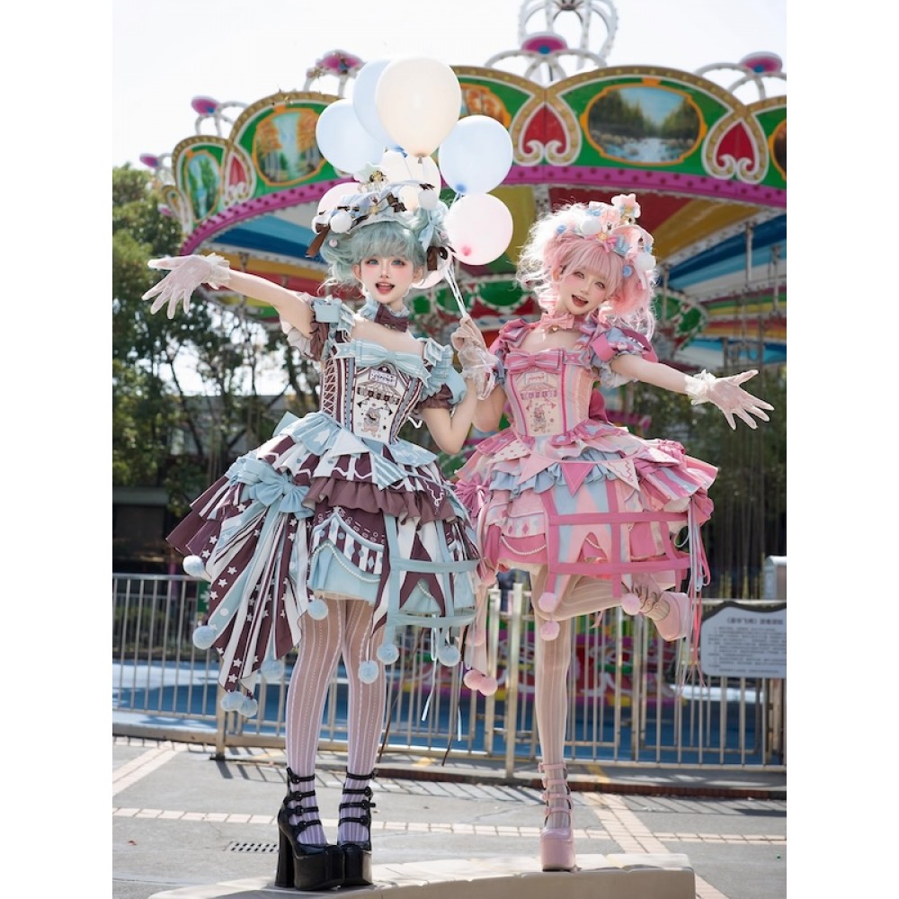 Circus Fairy Tale Opening Sweet Lolita Dress by Half Sweet (HSN02)