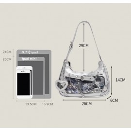 Kawaii Punk Style Underarm Ita Bag (ITA03)