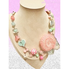 Promotion! Handmade Kawaii Harajuku Necklace *Plus Free Bracelet (HM01)