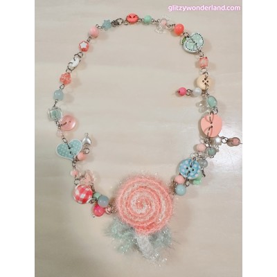 Promotion! Handmade Kawaii Harajuku Necklace *Plus Free Bracelet (HM01)