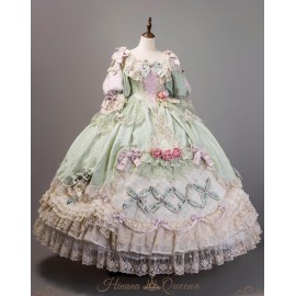 Mirror Snow White Carnival Long Elegant Style Hime Lolita Dress by Hinana Queena (HQ06)
