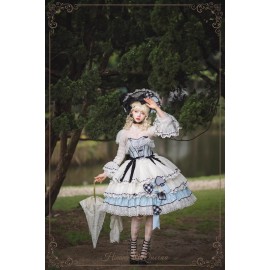 Dreamland Alice Hime Lolita Dress by Hinana Queena (HQ07)