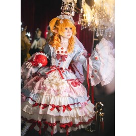 Strawberry Party Hime Lolita Dress by Hinana Queena (HQ08)