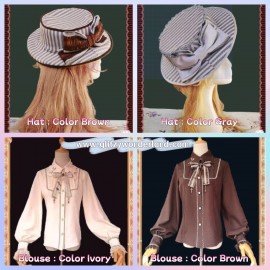 College Lolita Style Dress JSK & Cape by Infanta (INL13)