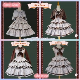 College Lolita Style Dress JSK & Cape by Infanta (INL13)