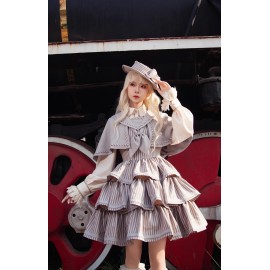 College Lolita Style Dress JSK & Cape by Infanta (INL13)