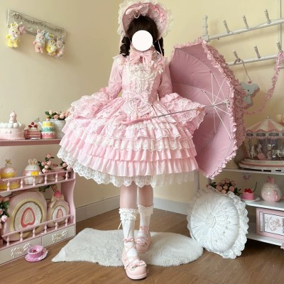 Binding Love Wings Sweet Lolita Dress JSK (KG01)