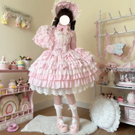 Binding Love Wings Sweet Lolita Dress JSK (KG01)