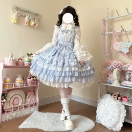 Binding Love Wings Sweet Lolita Dress JSK (KG01)