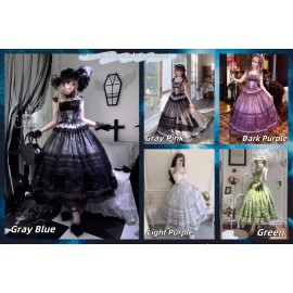 Misty Vineyard Classic Lolita Top & Skirt Set (KG10)