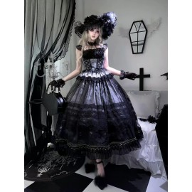 Misty Vineyard Classic Lolita Top & Skirt Set (KG10)
