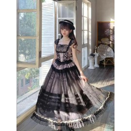 Misty Vineyard Classic Lolita Top & Skirt Set (KG10)