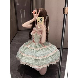 Flower Note Melody Sweet Lolita Dress JSK (KG12)