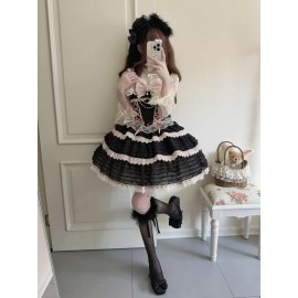 Flower Note Melody Sweet Lolita Dress JSK (KG12)