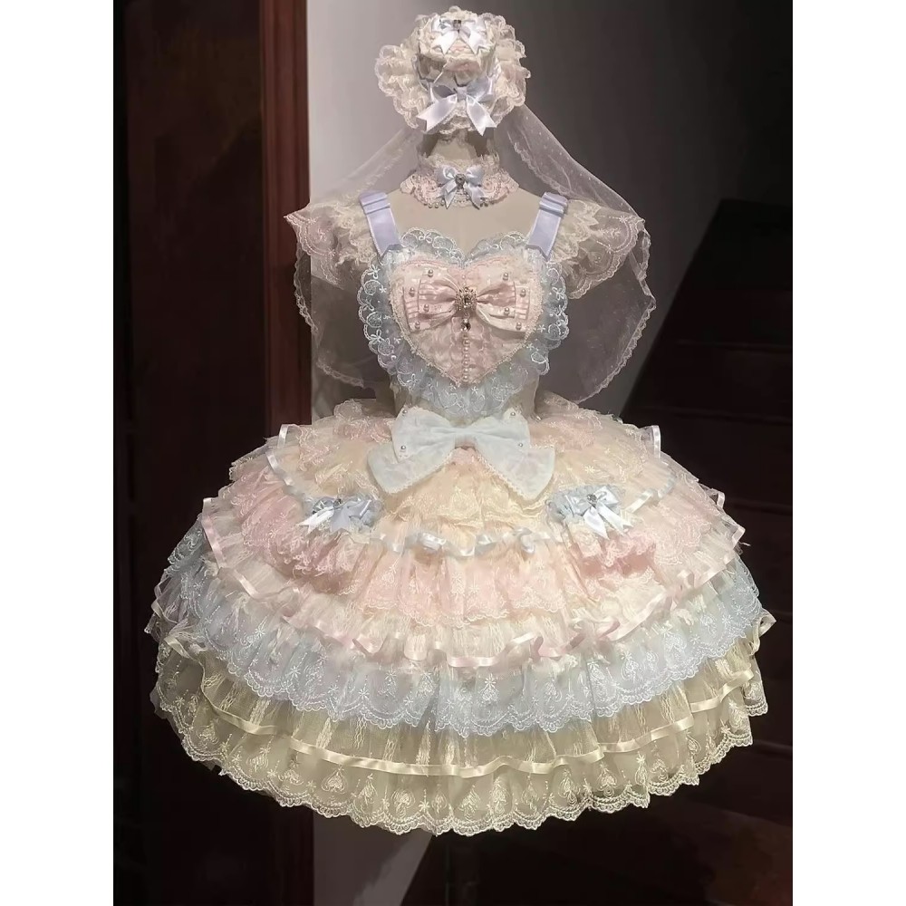 Ballad of Feathers Sweet Lolita Dress JSK (KG14)